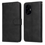 Custodia per telefono in pelle a conchiglia con struttura in vitello classico, For Honor 300 Pro, For Honor 300, For Honor X9c / Magic7 Lite, For Honor Magic7 Pro