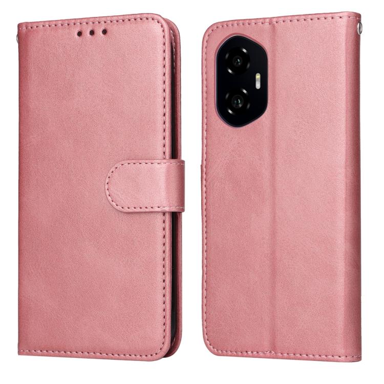 Custodia per telefono in pelle a conchiglia con struttura in vitello classico, For Honor 300 Pro, For Honor 300, For Honor X9c / Magic7 Lite, For Honor Magic7 Pro
