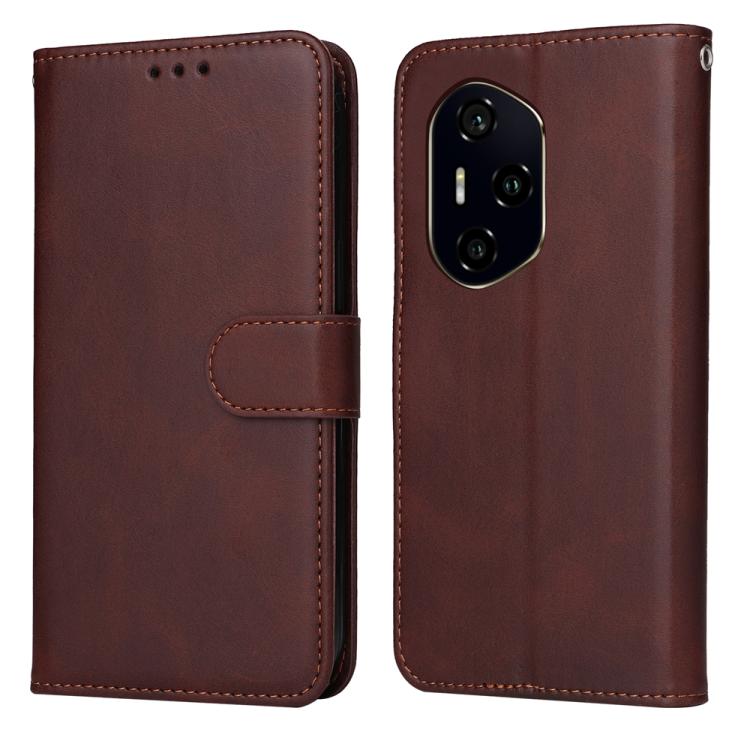 Custodia per telefono in pelle a conchiglia con struttura in vitello classico, For Honor 400 Lite Global, For Honor 400 Global 156.5mm, For Honor X8c 4G, For Honor 300 Ultra