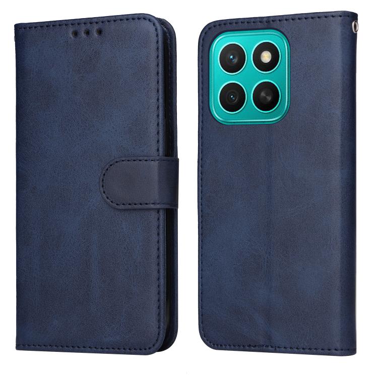 Custodia per telefono in pelle a conchiglia con struttura in vitello classico, For Honor 400 Lite Global, For Honor 400 Global 156.5mm, For Honor X8c 4G, For Honor 300 Ultra