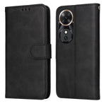 Custodia per telefono in pelle a conchiglia con struttura in vitello classico, For Honor X5c Plus, For Honor X70 5G, For Honor X6b 4G / X6c 4G / X5b / X5b Plus, For Honor Play 60