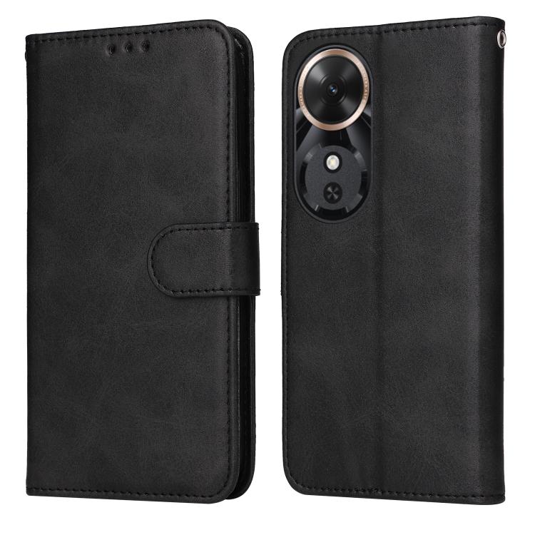 Custodia per telefono in pelle a conchiglia con struttura in vitello classico, For Honor X5c Plus, For Honor X70 5G, For Honor X6b 4G / X6c 4G / X5b / X5b Plus, For Honor Play 60
