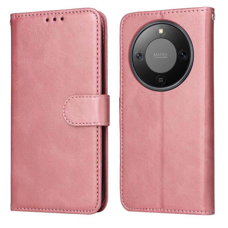 Custodia per telefono in pelle a conchiglia con struttura in vitello classico, For Honor X5c Plus, For Honor X70 5G, For Honor X6b 4G / X6c 4G / X5b / X5b Plus, For Honor Play 60