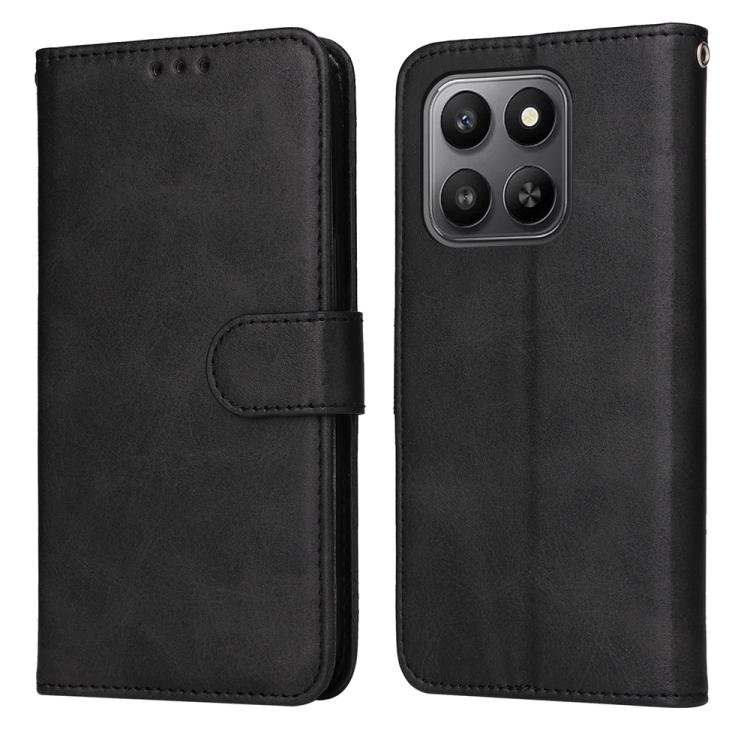 Custodia per telefono in pelle a conchiglia con struttura in vitello classico, For Honor Magic8, For Honor 400 Smart 5G / X7d 4G / Play 10T 5G, For Honor Play10 4G, For Honor Play 70 Plus