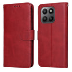 Custodia per telefono in pelle a conchiglia con struttura in vitello classico, For Honor Magic8, For Honor 400 Smart 5G / X7d 4G / Play 10T 5G, For Honor Play10 4G, For Honor Play 70 Plus