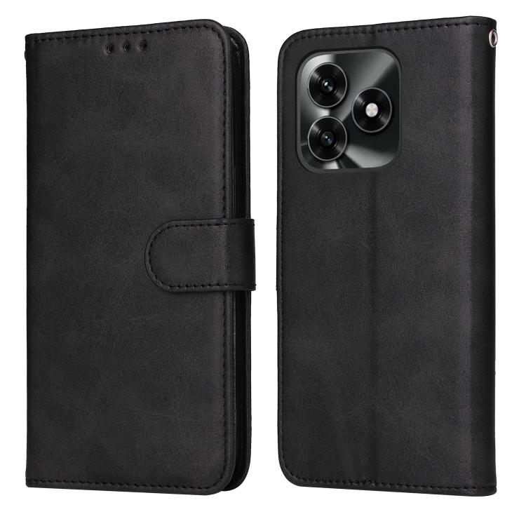 Custodia per telefono in pelle a conchiglia con struttura in vitello classico, For Honor X5c Plus, For Honor X70 5G, For Honor X6b 4G / X6c 4G / X5b / X5b Plus, For Honor Play 60
