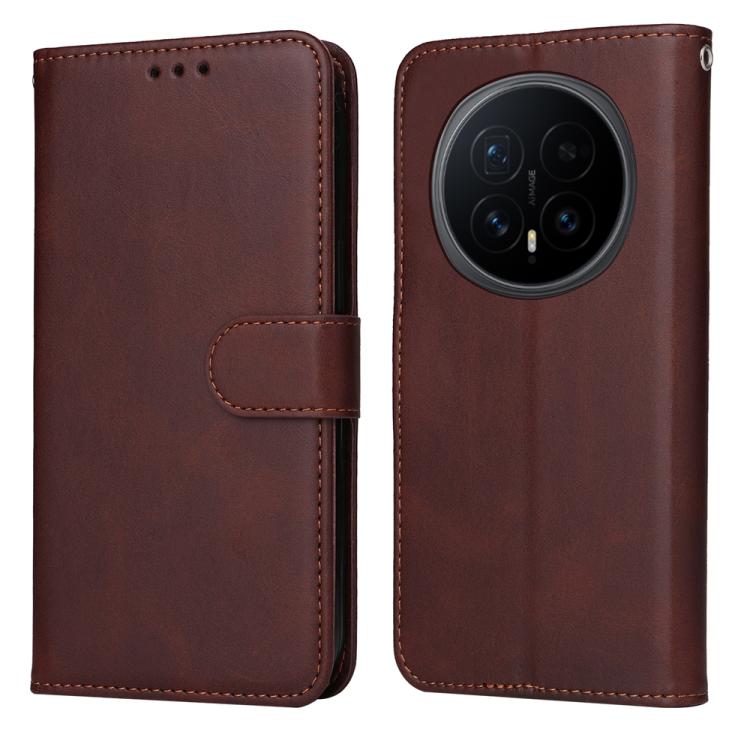 Custodia per telefono in pelle a conchiglia con struttura in vitello classico, For Honor Magic8, For Honor 400 Smart 5G / X7d 4G / Play 10T 5G, For Honor Play10 4G, For Honor Play 70 Plus