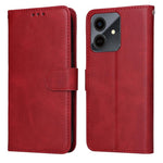 Custodia per telefono in pelle a conchiglia con struttura in vitello classico, For Honor Magic8, For Honor 400 Smart 5G / X7d 4G / Play 10T 5G, For Honor Play10 4G, For Honor Play 70 Plus