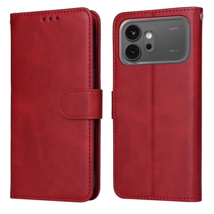 Custodia per telefono in pelle a conchiglia con struttura in vitello classico, For Honor 600 Smart 5G, For Honor Play 80 Plus 5G, For Honor 600 Global / 600 Pro Global, For Honor 600 Lite Global
