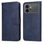 Custodia per telefono in pelle a conchiglia con struttura in vitello classico, For Honor 600 Smart 5G, For Honor Play 80 Plus 5G, For Honor 600 Global / 600 Pro Global, For Honor 600 Lite Global
