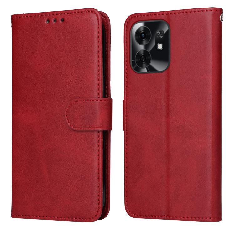 Custodia per telefono in pelle a conchiglia con struttura in vitello classico, For Honor X6d 5G / Play 60A 5G, For Honor X8d 4G, For Honor 500 / 500 Pro Global 155.8mm, For Honor Magic8 Pro