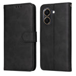 Custodia per telefono in pelle a conchiglia con struttura in vitello classico, For Honor 600 Smart 5G, For Honor Play 80 Plus 5G, For Honor 600 Global / 600 Pro Global, For Honor 600 Lite Global