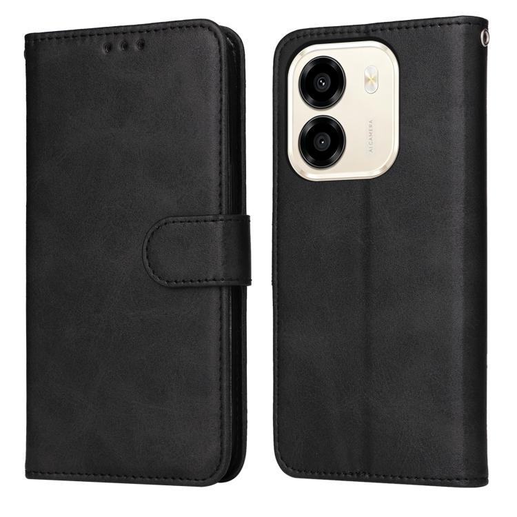 Custodia in pelle a conchiglia con struttura in vitello per Honor 600 Smart 5G
