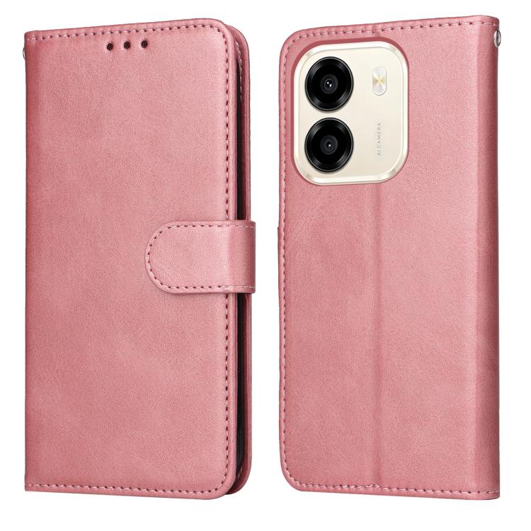 Custodia in pelle a conchiglia con struttura in vitello per Honor 600 Smart 5G