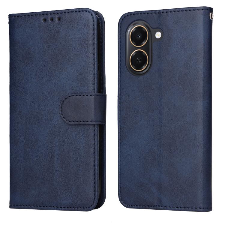 Custodia per telefono in pelle a conchiglia con struttura in vitello classico, For Honor 600 Smart 5G, For Honor Play 80 Plus 5G, For Honor 600 Global / 600 Pro Global, For Honor 600 Lite Global
