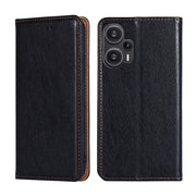Custodia per telefono in pelle magnetica tinta unita lucida olio, For Xiaomi Redmi Note 12 Turbo, For Xiaomi Redmi Note 12S 4G, For Xiaomi 13 Ultra 5G, For Xiaomi Civi 3 5G
