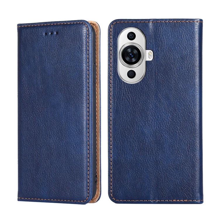 Custodia per telefono in pelle magnetica tinta unita lucida olio, For Huawei nova 11 4G, For Huawei Enjoy 60X, For Huawei Enjoy 60 Pro / nova 11i, For Huawei nova 11 Pro 4G / 11 Ultra 4G
