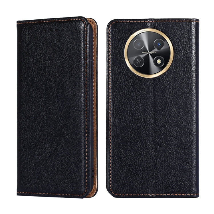 Custodia per telefono in pelle magnetica tinta unita lucida olio, For Huawei nova 11 4G, For Huawei Enjoy 60X, For Huawei Enjoy 60 Pro / nova 11i, For Huawei nova 11 Pro 4G / 11 Ultra 4G