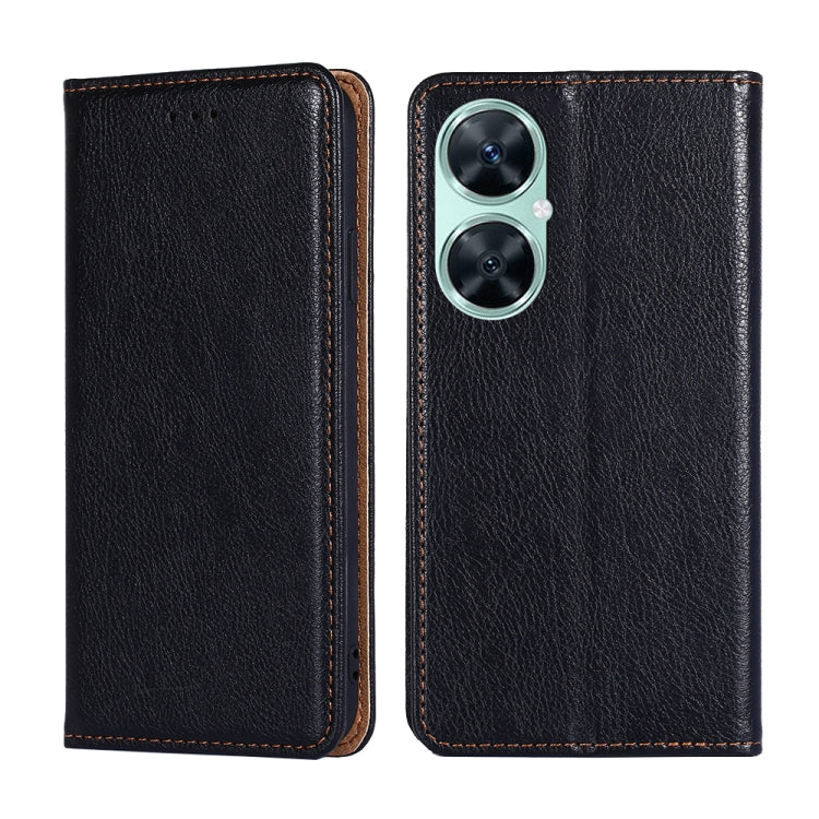 Custodia per telefono in pelle magnetica tinta unita lucida olio, For Huawei nova 11 4G, For Huawei Enjoy 60X, For Huawei Enjoy 60 Pro / nova 11i, For Huawei nova 11 Pro 4G / 11 Ultra 4G