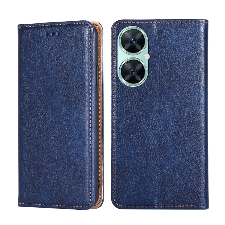 Custodia per telefono in pelle magnetica tinta unita lucida olio, For Huawei nova 11 4G, For Huawei Enjoy 60X, For Huawei Enjoy 60 Pro / nova 11i, For Huawei nova 11 Pro 4G / 11 Ultra 4G