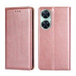 Custodia per telefono in pelle magnetica tinta unita lucida olio, For Huawei nova 11 4G, For Huawei Enjoy 60X, For Huawei Enjoy 60 Pro / nova 11i, For Huawei nova 11 Pro 4G / 11 Ultra 4G