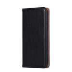 Custodia per telefono in pelle magnetica tinta unita lucida olio, For Nokia C12, For Nokia G42 5G, For Nokia C22, For Nokia C32