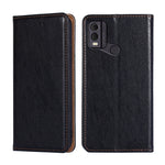 Custodia per telefono in pelle magnetica tinta unita lucida olio, For Nokia C12, For Nokia G42 5G, For Nokia C22, For Nokia C32