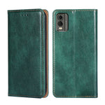 Custodia per telefono in pelle magnetica tinta unita lucida olio, For Nokia C12, For Nokia G42 5G, For Nokia C22, For Nokia C32