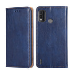 Custodia per telefono in pelle magnetica tinta unita lucida olio, For Nokia G11 Plus, For Nokia C300 4G US, For Nokia C110 4G, For Nokia C02 TA-1522