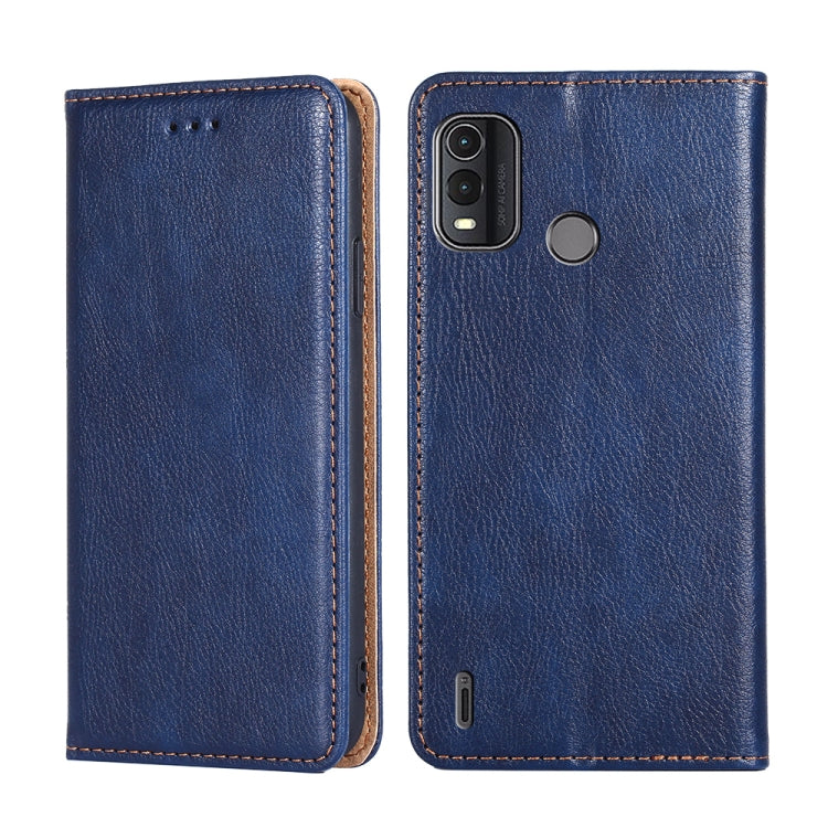 Custodia per telefono in pelle magnetica tinta unita lucida olio, For Nokia G11 Plus, For Nokia C300 4G US, For Nokia C110 4G, For Nokia C02 TA-1522
