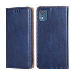 Custodia per telefono in pelle magnetica tinta unita lucida olio, For Nokia G11 Plus, For Nokia C300 4G US, For Nokia C110 4G, For Nokia C02 TA-1522