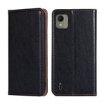 Custodia per telefono in pelle magnetica tinta unita lucida olio, For Nokia G11 Plus, For Nokia C300 4G US, For Nokia C110 4G, For Nokia C02 TA-1522