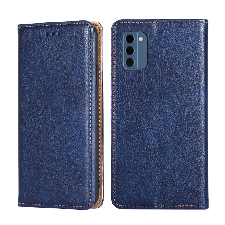 Custodia per telefono in pelle magnetica tinta unita lucida olio, For Nokia G11 Plus, For Nokia C300 4G US, For Nokia C110 4G, For Nokia C02 TA-1522