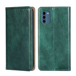 Custodia per telefono in pelle magnetica tinta unita lucida olio, For Nokia G11 Plus, For Nokia C300 4G US, For Nokia C110 4G, For Nokia C02 TA-1522