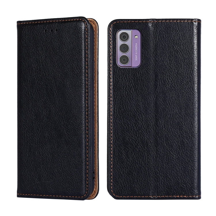 Custodia per telefono in pelle magnetica tinta unita lucida olio, For Nokia C12, For Nokia G42 5G, For Nokia C22, For Nokia C32