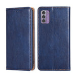 Custodia per telefono in pelle magnetica tinta unita lucida olio, For Nokia C12, For Nokia G42 5G, For Nokia C22, For Nokia C32