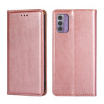 Custodia per telefono in pelle magnetica tinta unita lucida olio, For Nokia C12, For Nokia G42 5G, For Nokia C22, For Nokia C32