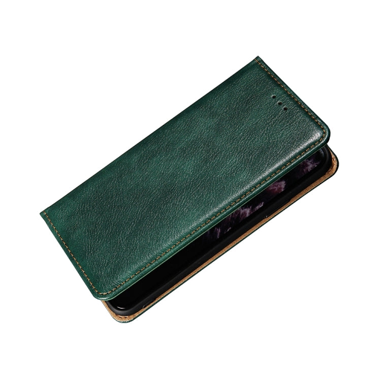 Custodia per telefono in pelle magnetica tinta unita lucida olio, For Nokia C12, For Nokia G42 5G, For Nokia C22, For Nokia C32