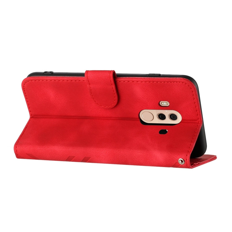 Custodia per cellulare in pelle con motivo a linea, For Huawei Mate 10 Pro, For Huawei P10 Lite