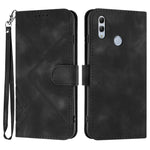 Custodia per cellulare in pelle con motivo a linea, For Huawei P30 Pro, For Huawei P smart 2019/nova lite 3, For Huawei Mate 20 Pro, For Huawei Mate 20 lite/Maimang 7
