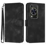 Custodia per cellulare in pelle con motivo a linea, For Huawei Enjoy 70, For Huawei P60 / P60 Pro, For Huawei Enjoy 50 Pro / nova Y90, For Huawei Enjoy 50 / nova Y70