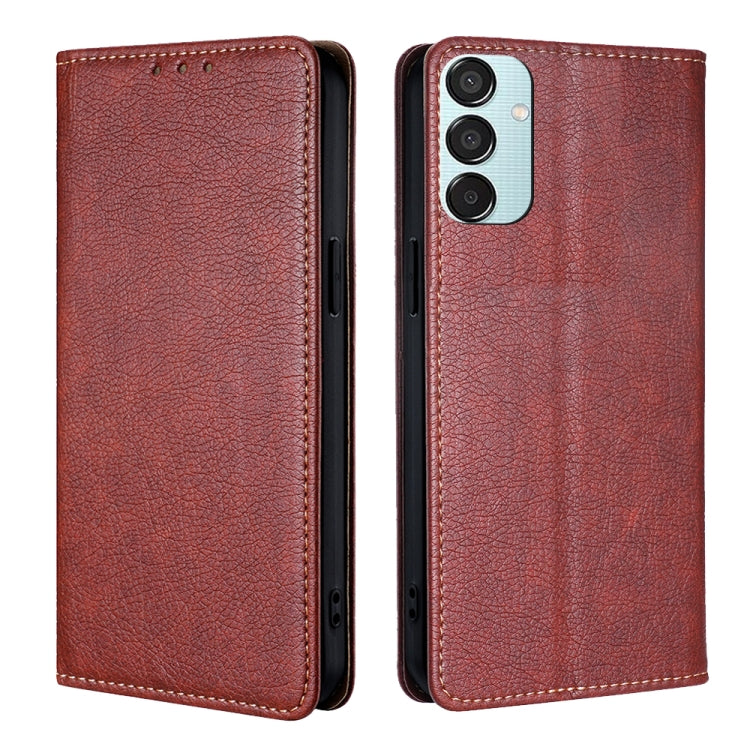 Custodia portafoglio in pelle per Samsung Galaxy M55