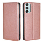 Custodia portafoglio in pelle per Samsung Galaxy M55