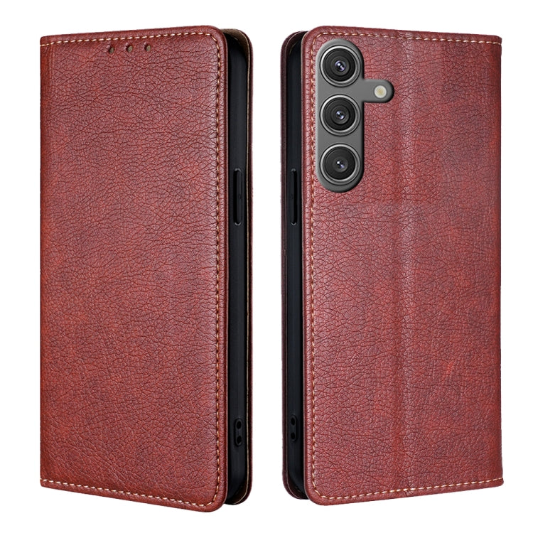 Custodia portafoglio in pelle per Samsung Galaxy S24+ 5G