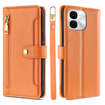 Custodia per telefono in pelle con portafoglio con cerniera a tracolla Lite Sheep Texture, For vivo X100s, For vivo Y38 5G / T3x Global, For vivo V30e 5G Global, For vivo iQOO Z9x