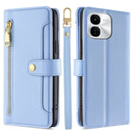 Custodia per telefono in pelle con portafoglio con cerniera a tracolla Lite Sheep Texture, For vivo X100s, For vivo Y38 5G / T3x Global, For vivo V30e 5G Global, For vivo iQOO Z9x