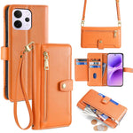 Custodia per telefono in pelle con portafoglio con cerniera a tracolla Lite Sheep Texture, For vivo X300 Ultra 5G, For vivo S50 Pro mini 5G, For vivo S50 5G, For vivo X300 Pro 5G