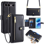 Custodia per telefono in pelle con portafoglio con cerniera a tracolla Lite Sheep Texture, For vivo X300 Ultra 5G, For vivo S50 Pro mini 5G, For vivo S50 5G, For vivo X300 Pro 5G