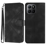 Custodia per cellulare in pelle con motivo a linea, For Honor X50 / X9b, For Honor 70 Lite, For Honor Magic5 Lite 5G, For Honor 70 Pro / 70 Pro+