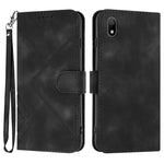 Custodia per cellulare in pelle con motivo a linea, For Honor 8S, For Honor 10 Lite